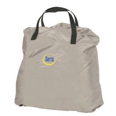 Serta Never Flat Fabric Series Raised With Internal Pump And Plush Air Mattress- 18" Queen (Beige) 4 Serta Never Flat Fabric Series Raised With Internal Pump And Plush Air Mattress- 18" Queen (Beige) - Image 2