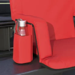 Emma And Oliver Extra Wide Portable Stadium Chair With Reclining Padded Back & Seat, Lightweight Metal Frame With Armrests & Backpack Straps -Intex Tents Shop GUEST d737e9c1 2af1 4ca4 a381 24649f7fada3