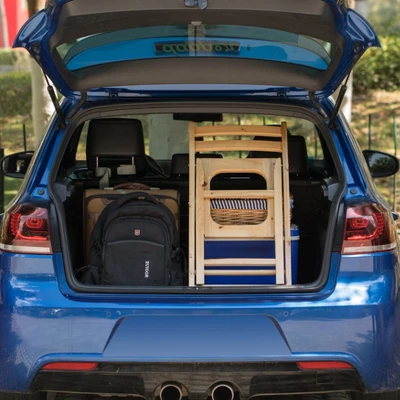 PLAYBERG Wooden Folding Portable Toilet Seat For Camping And Hiking With Backrest 4 PLAYBERG Wooden Folding Portable Toilet Seat For Camping And Hiking With Backrest - Image 2