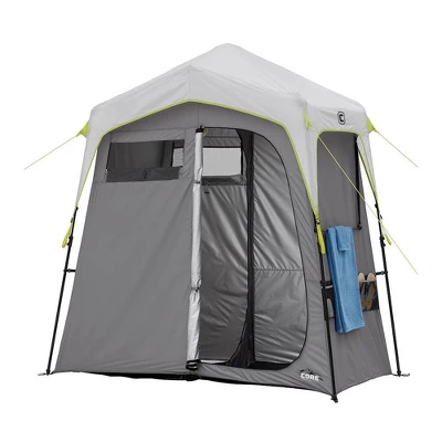 Core Equipment Instant Shower Tent - Gray 3 Core Equipment Instant Shower Tent - Gray