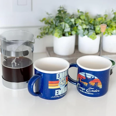 Seven20 Star Wars Camp Endor Retro Mugs | Ewok Forest Camp Of Endor Cups | Set Of 2 Mugs 7 Seven20 Star Wars Camp Endor Retro Mugs | Ewok Forest Camp Of Endor Cups | Set Of 2 Mugs - Image 5