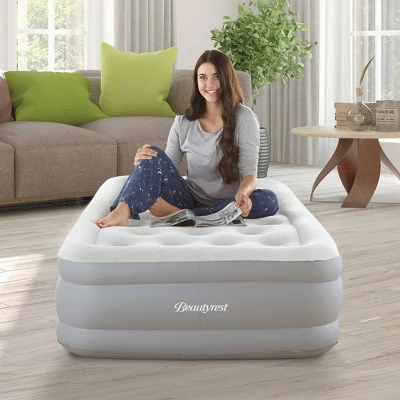 Beautyrest Skyrise 14" Air Mattress With External Pump 1-Touch Comfort Control - Twin 8 Beautyrest Skyrise 14" Air Mattress With External Pump 1-Touch Comfort Control - Twin - Image 6