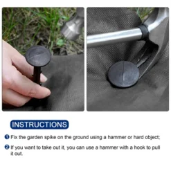 Unique Bargains Plastic Landscape Spikes For Holding Fabric Lawn Edging 8 Unique Bargains Plastic Landscape Spikes For Holding Fabric Lawn Edging -Intex Tents Shop GUEST ea7b6262 6ce6 402b ab17 654e000fce57