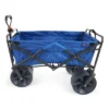 Mac Sports Heavy Duty Steel Frame Collapsible Folding 150lbs. Capacity Outdoor Beach Garden Utility Wagon Cart With All Terrain Wheels - Blue/Black -Intex Tents Shop GUEST eb2f070c d8d6 4c23 83c5 8c06eacb5d0f