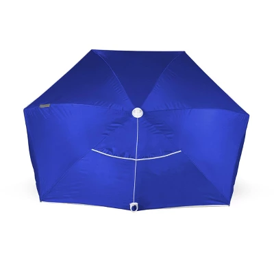 Picnic Time Brolly Beach Umbrella Tent - Blue 3 Picnic Time Brolly Beach Umbrella Tent - Blue