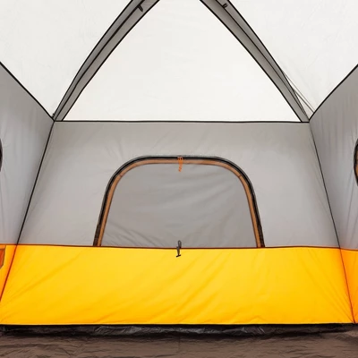 Core Equipment 6 Person Straight Wall Tent - Orange 6 Core Equipment 6 Person Straight Wall Tent - Orange - Image 4
