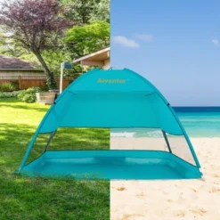 Alvantor Outdoor Instant Pop Up Sun Shade Canopy 2 People Beach Shelter Tent Turquoise -Intex Tents Shop GUEST f704b565 ee0e 4a5d 8a4e a322ed1358bd