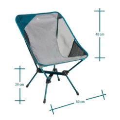 Decathlon Quechua MH500 Folding Camping Chair, Gray -Intex Tents Shop GUEST fa2dbb46 b189 43ce 9d9d 673369aa8e24